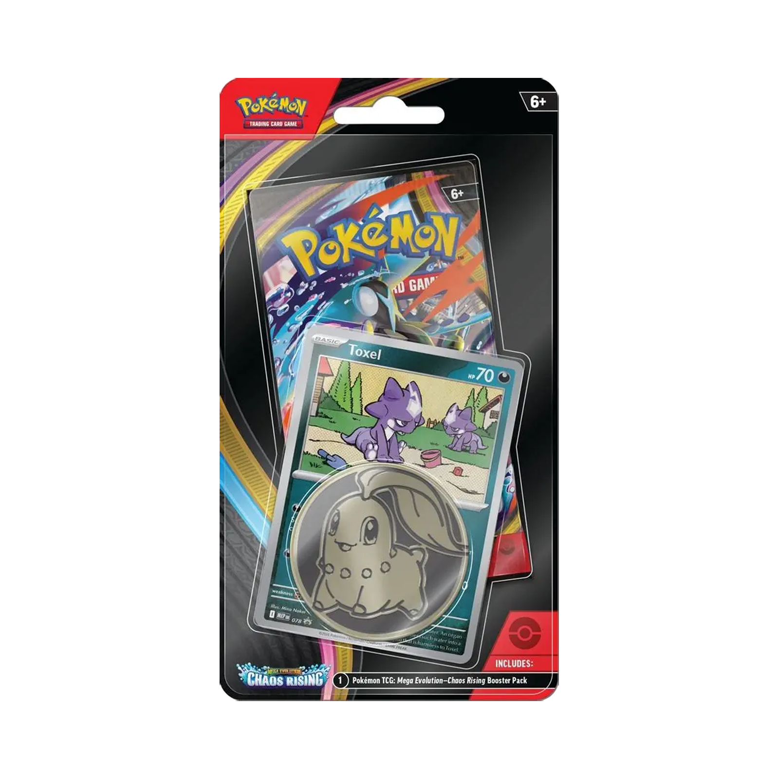 Mega Evolution—Chaos Rising Checklane Blister — Toxel