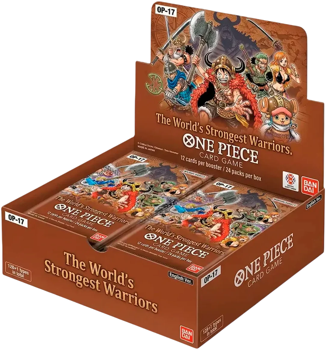 One Piece Card Game - The World’s Strongest Warriors [OP-17] Booster Box – English